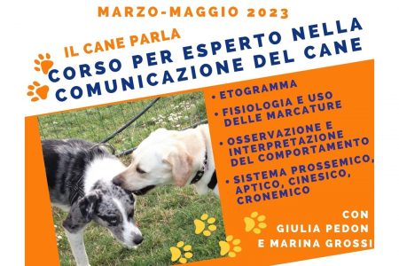 Il cane parla – Percorso di approfondimento sulla Comunicazione del Cane